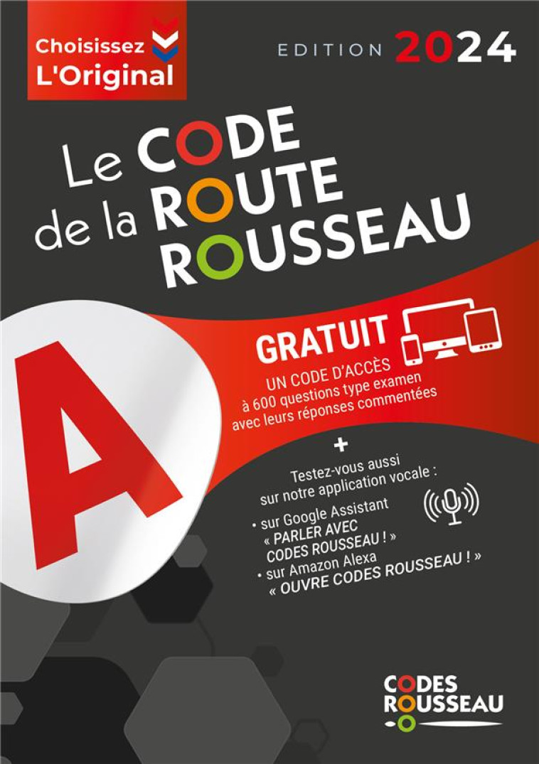 CODE DE LA ROUTE ROUSSEAU 2024 - XXX - MICHELIN