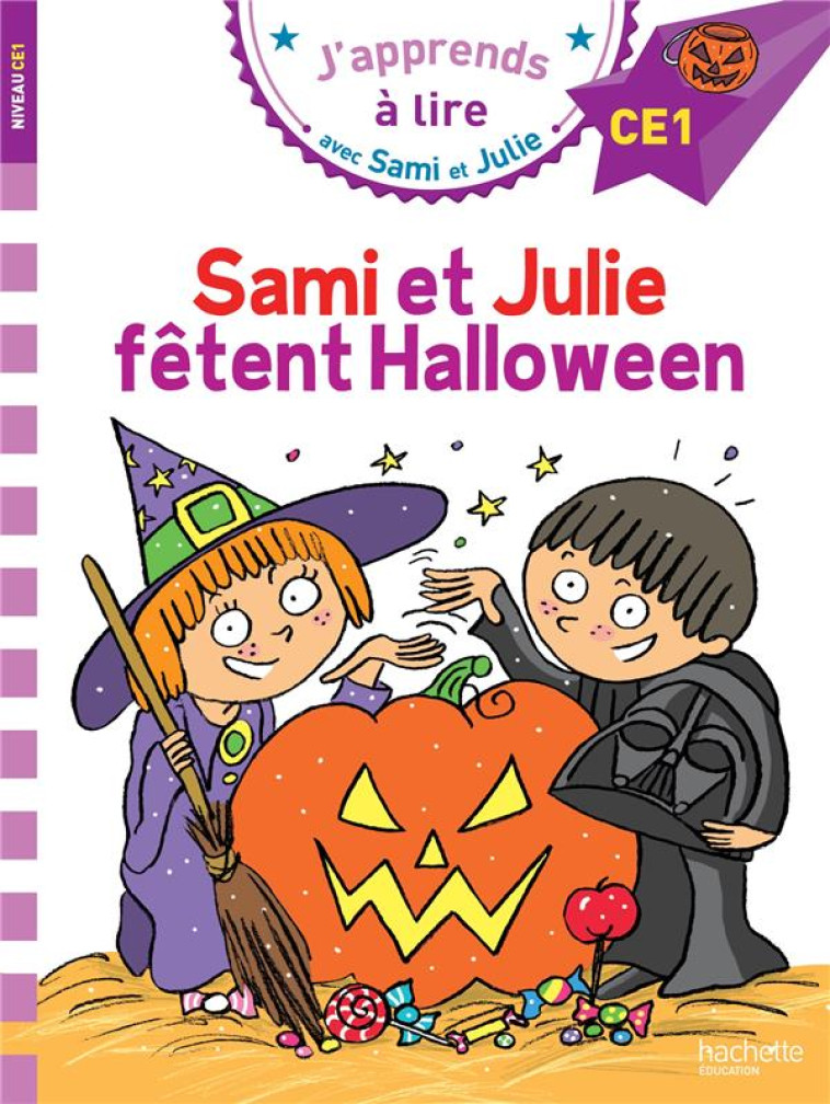 SAMI ET JULIE FETENT HALLOWEEN CE1 - MASSONAUD/BONTE - HACHETTE