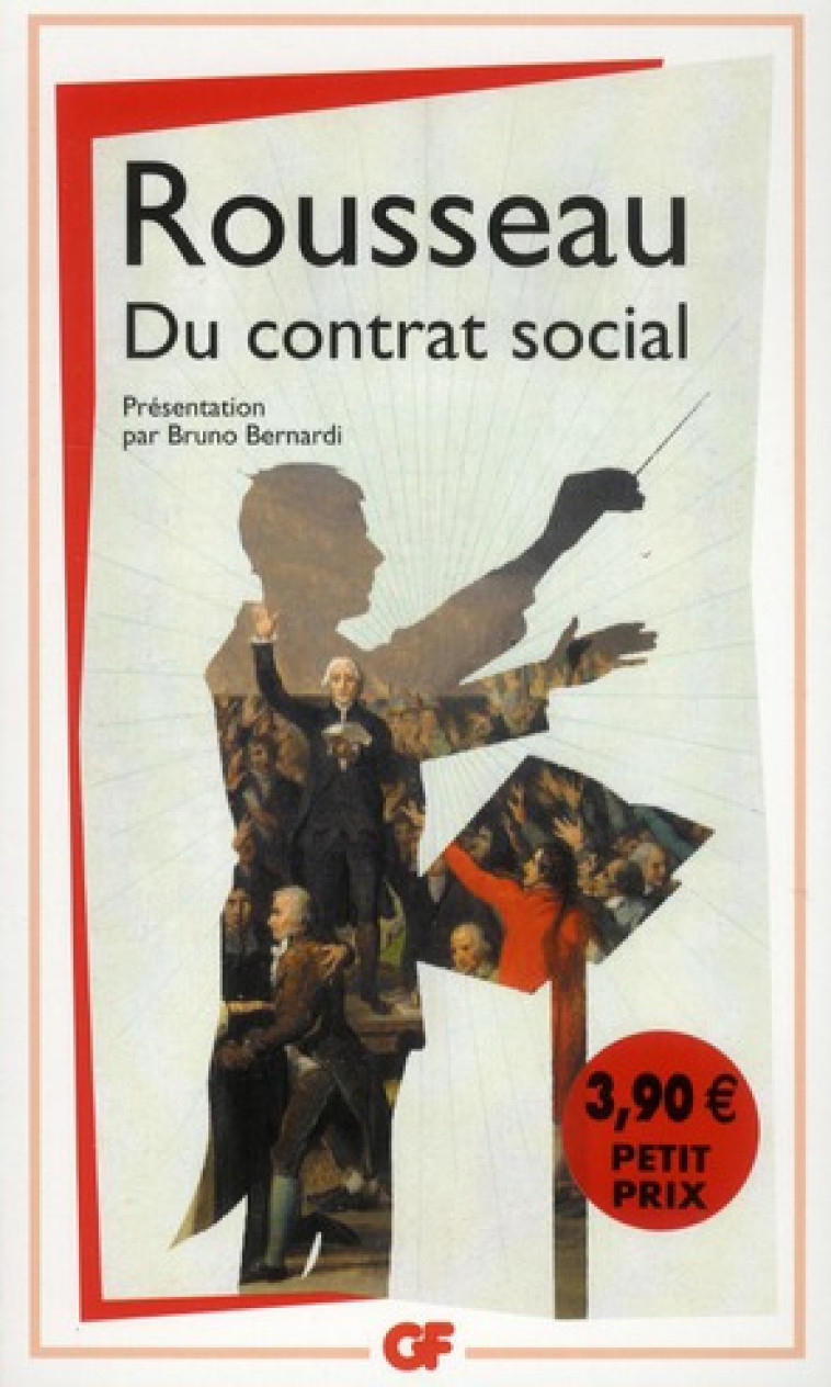 DU CONTRAT SOCIAL (NC) - ROUSSEAU J-J. - FLAMMARION