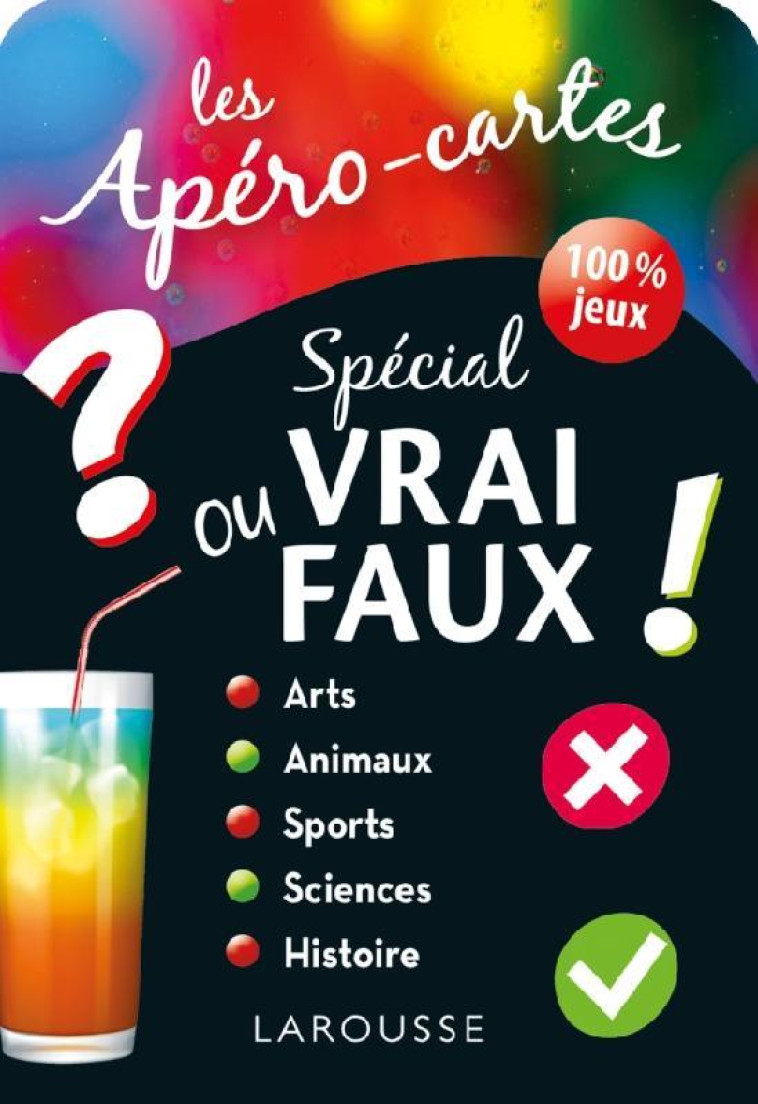 APERO-CARTES SPECIAL VRAI OU FAUX OU LES DE UX - COLLECTIF - NC