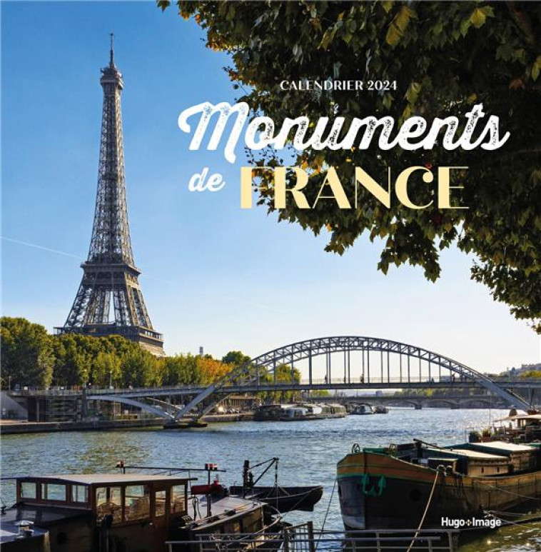 CALENDRIER MURAL MONUMENTS DE FRANCE 2024 - COLLECTIF - NC