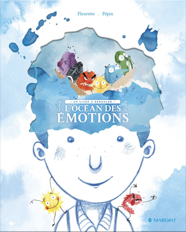 L-OCEAN DES EMOTIONS - UN LIVRE A DEROULER - FLEURETTE/PEPIN - MARGOT