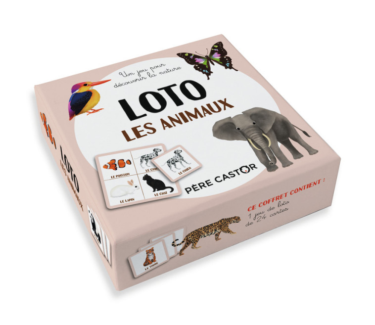 LOTO - LES ANIMAUX - Adeline Ruel - PERE CASTOR