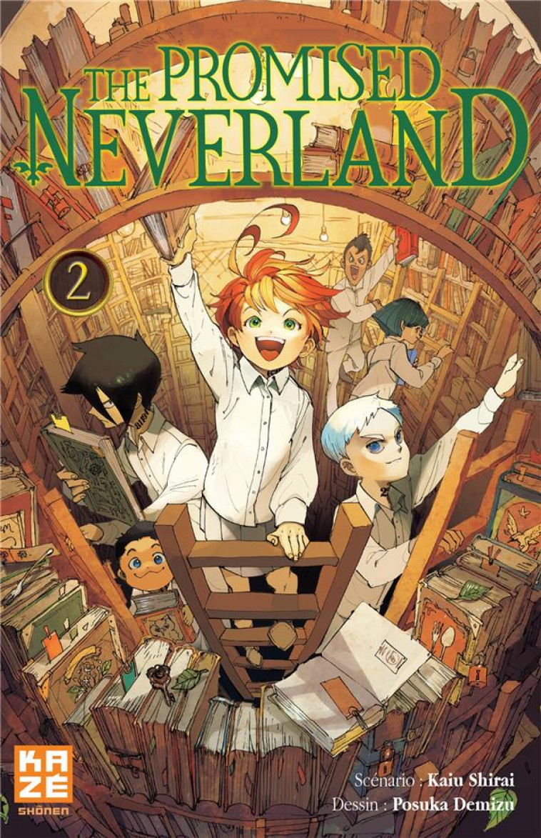 THE PROMISED NEVERLAND 02 - DEMIZU/SHIRAI - KAZE