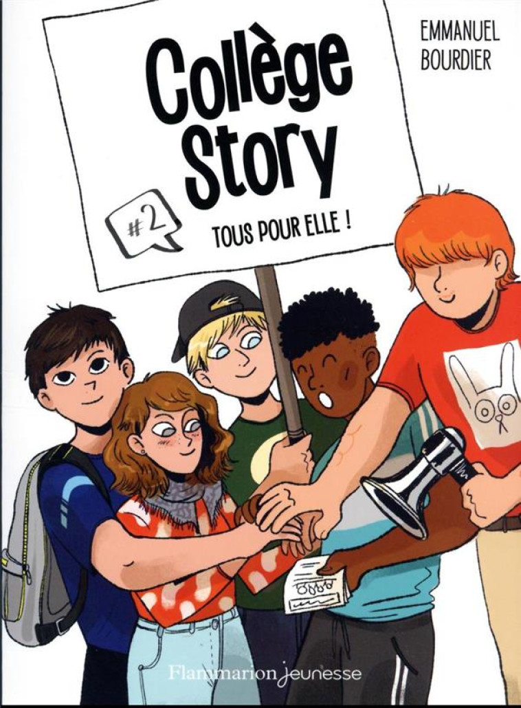 COLLEGE STORY #2 TOUS POUR ELLE - BOURDIER EMMANUEL - FLAMMARION