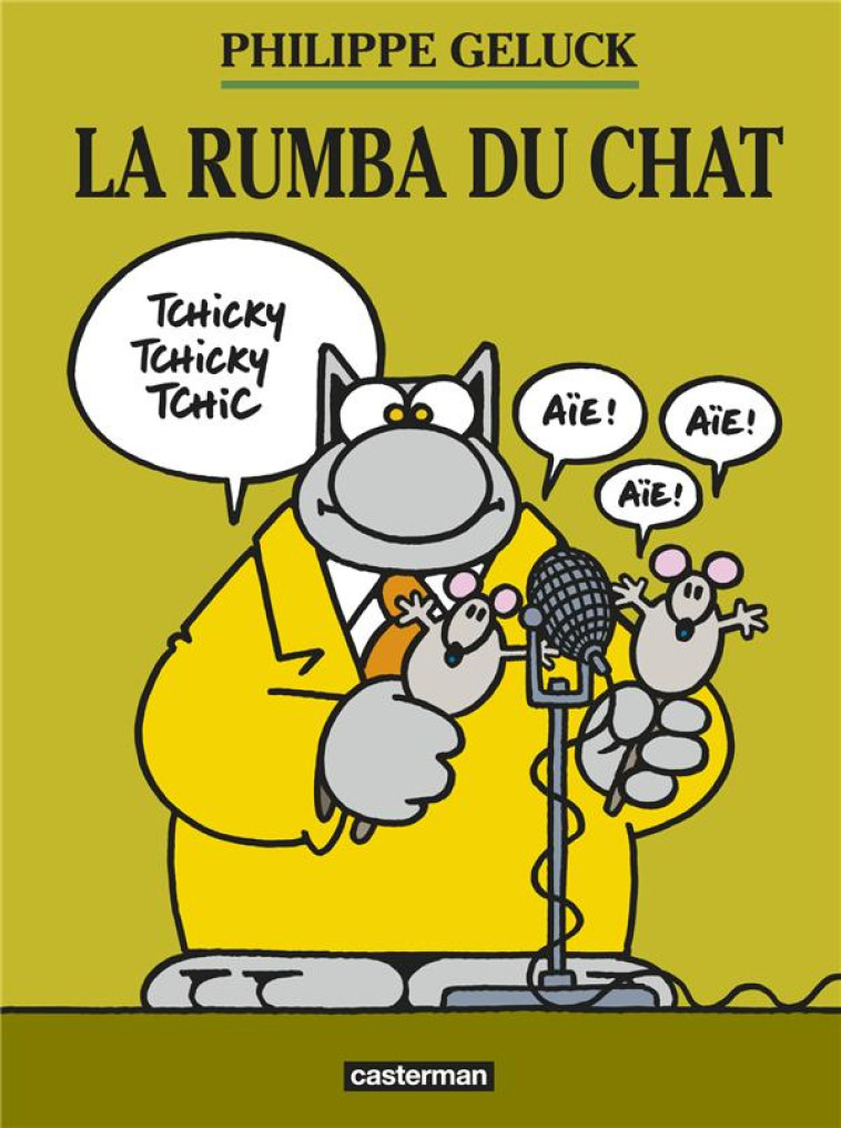 LE CHAT T22 LA RUMBA DU CHAT - GELUCK - CASTERMAN