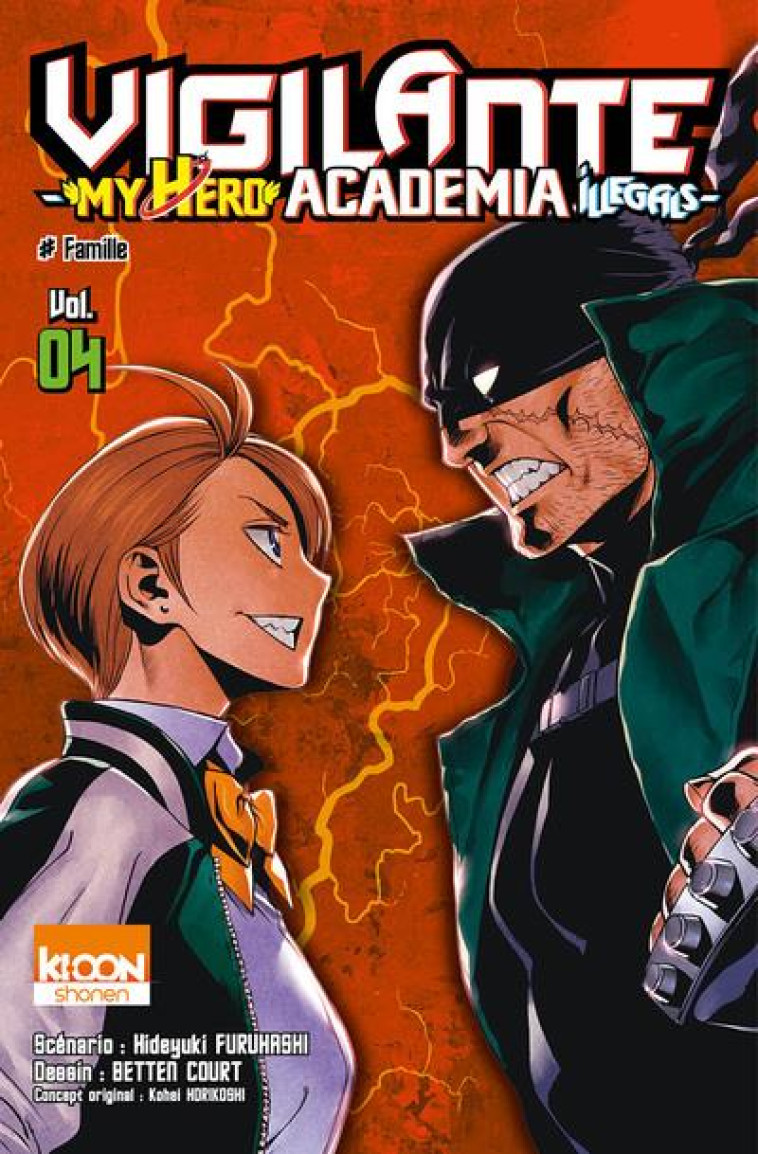 VIGILANTE - MY HERO ACADEMIA ILLEGALS T04 - HORIKOSHI/COURT - KI-OON