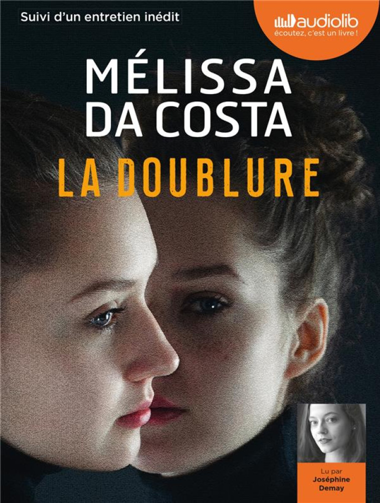 LA DOUBLURE - LIVRE AUDIO 2 CD MP3 - DA COSTA MELISSA - AUDIOLIB