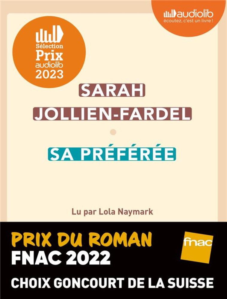 SA PREFEREE - LIVRE AUDIO 1 CD MP3 - JOLLIEN-FARDEL SARAH - AUDIOLIB