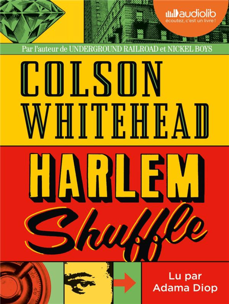 HARLEM SHUFFLE - LIVRE AUDIO 1 CD MP3 - WHITEHEAD COLSON - AUDIOLIB