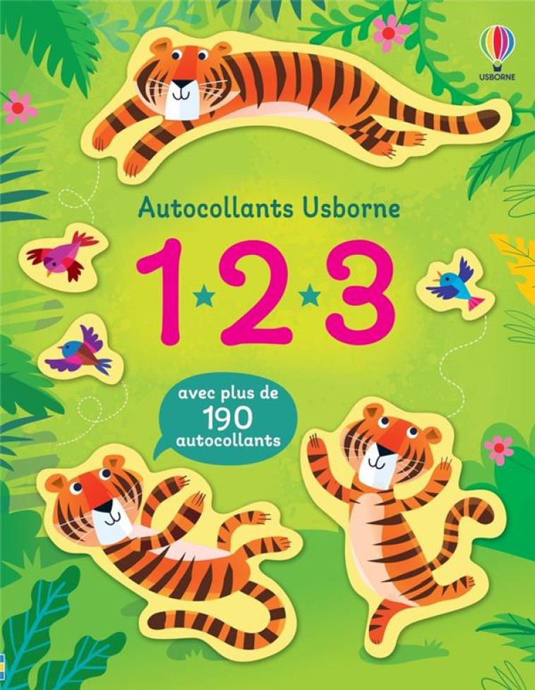 AUTOCOLLANTS USBORNE - 1-2-3 - BEECHAM ALICE - NC