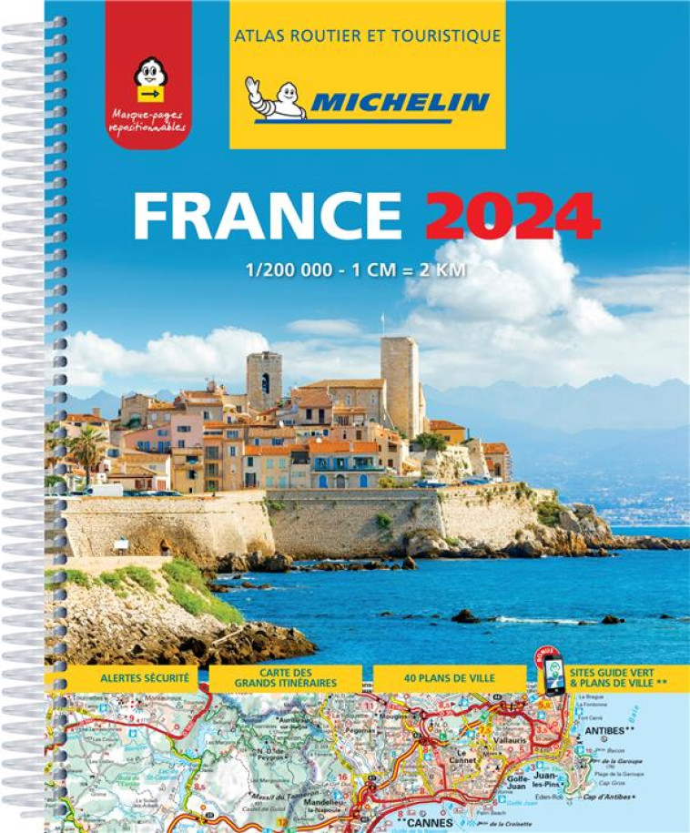 ATLAS ROUTIER FRANCE 2024 (A4 SPIRALE) - XXX - MICHELIN