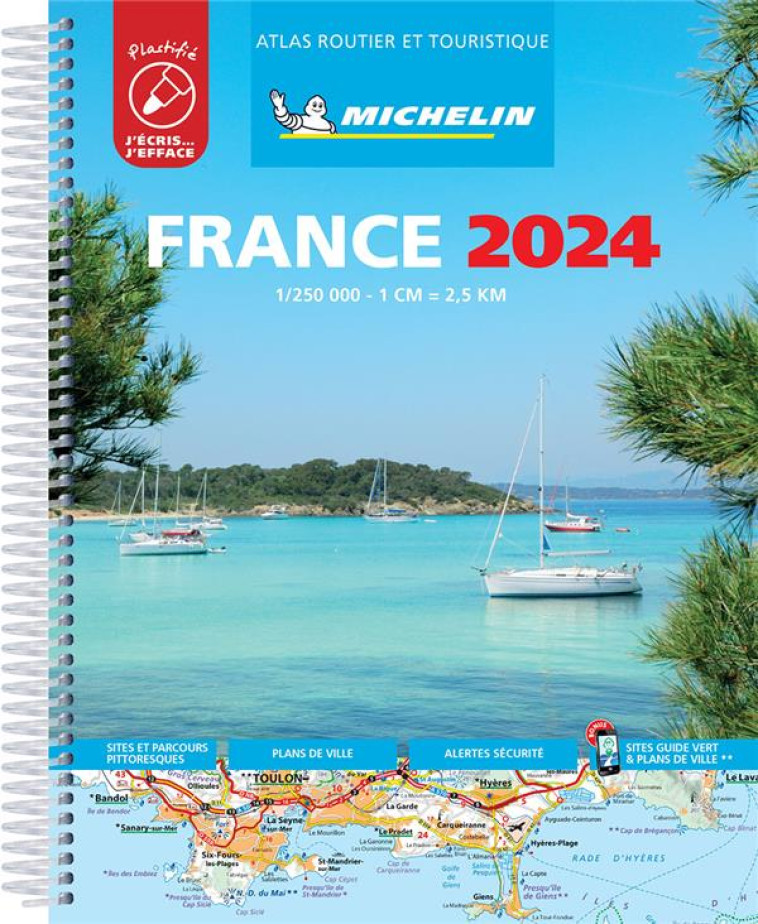 ATLAS ROUTIER FRANCE 2024 PLASTIFIE - XXX - MICHELIN