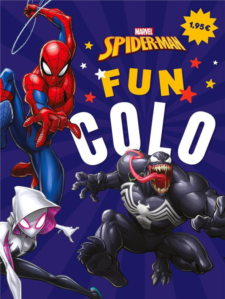 SPIDER-MAN - FUN COLO - MARVEL - XXX - HACHETTE