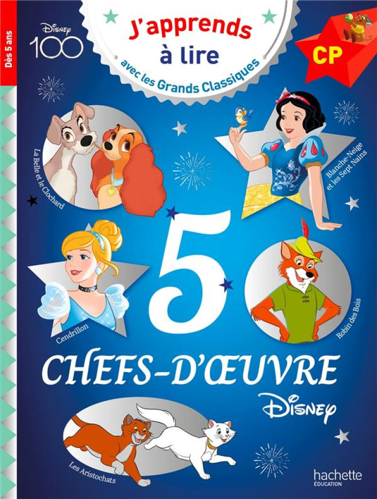 5 CHEFS-D-OEUVRE DE DISNEY CP - ALBERTIN ISABELLE - HACHETTE