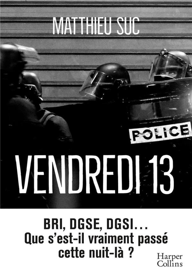 VENDREDI 13 - SUC MATTHIEU - HARPERCOLLINS