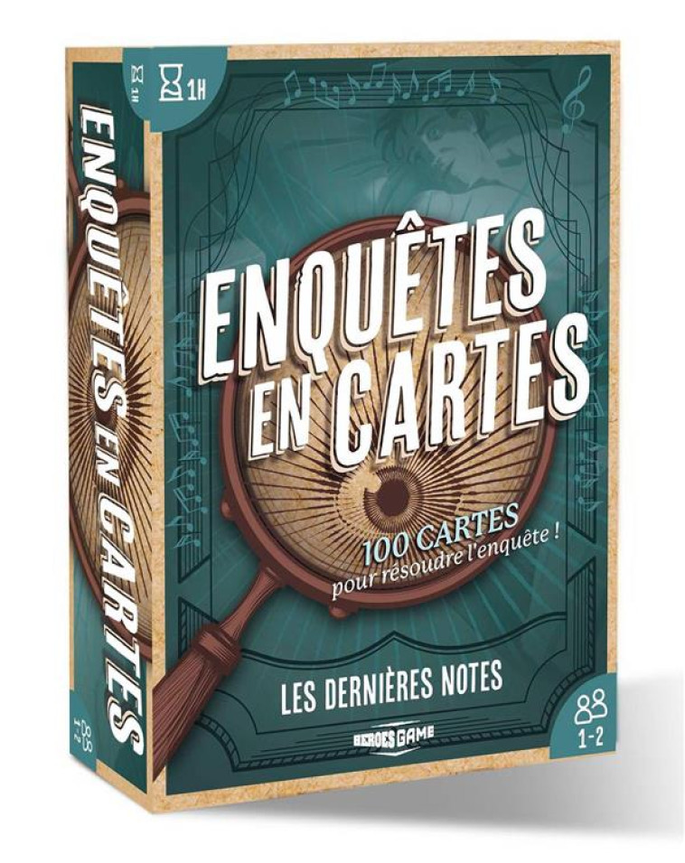 ENQUETES EN CARTES - LES DERNIERES NOTES - FERNANDEZ FABIEN - NC