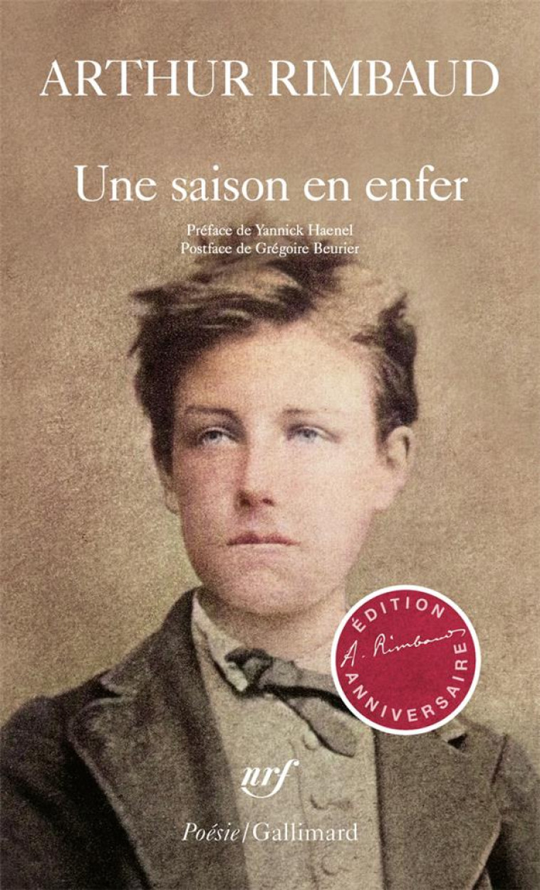 UNE SAISON EN ENFER - ARTHUR RIMBAUD - GALLIMARD