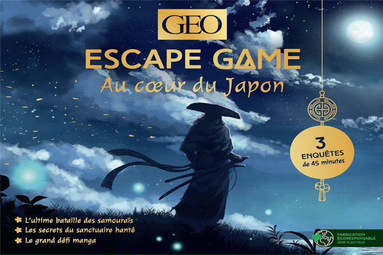 ESCAPE GAME GEO - AU COEUR DU JAPON - COLLECTIF - FEMME ACTUELLE