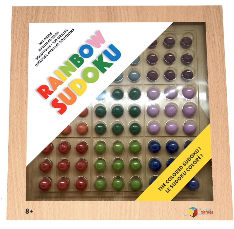 RAINBOW SUDOKU 8+ -  RIVIERA GAMES - RIVIERA GAMES