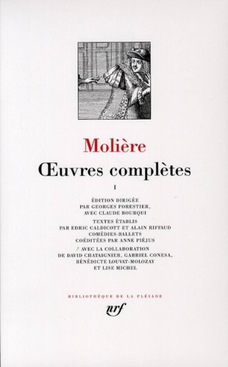 OEUVRES COMPLETES T1 - MOLIERE - GALLIMARD