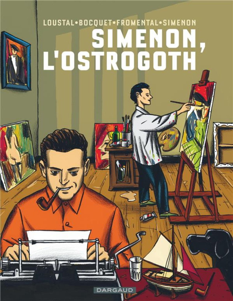 SIMENON, L-OSTROGOTH - FROMENTAL JEAN-LUC - DARGAUD