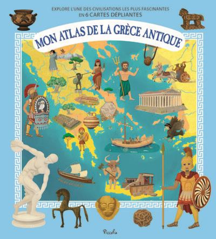 MON ATLAS DE LA GRECE ANTIQUE - TUMA TOMAS - PICCOLIA