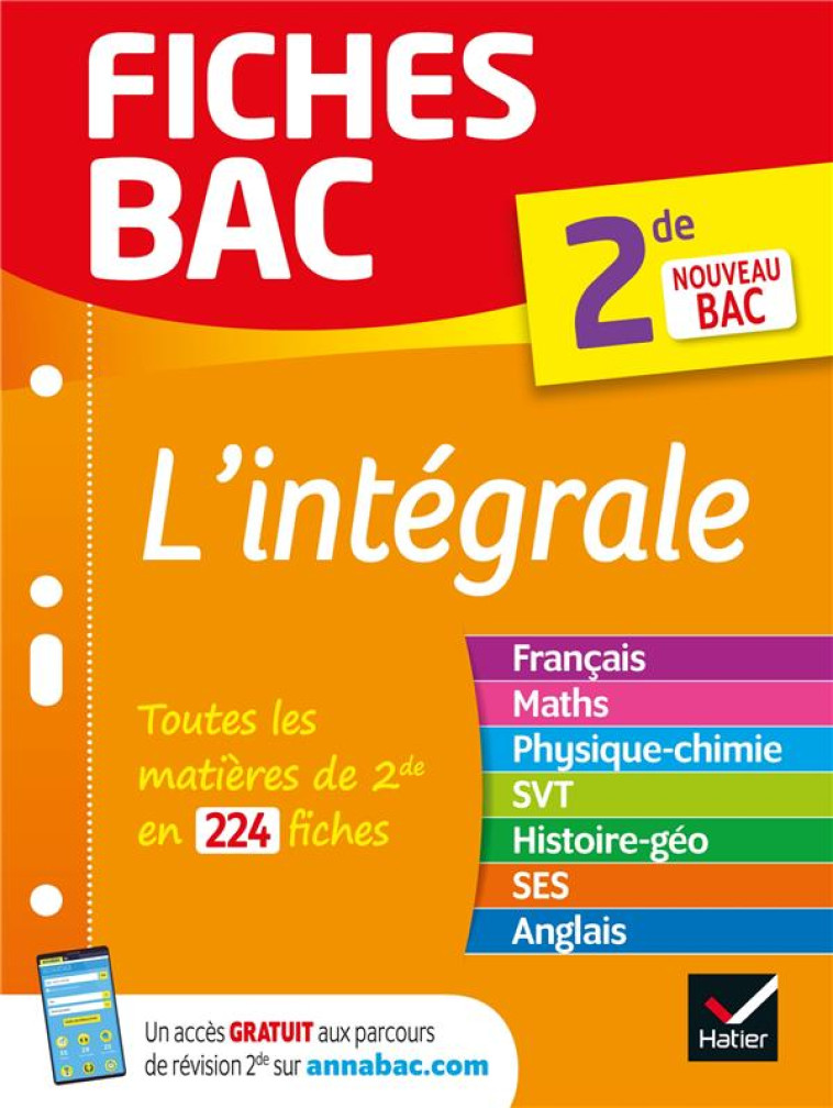 L-INTEGRALE 2DE 2019 - BENGUIGUI/LEDER - HATIER SCOLAIRE