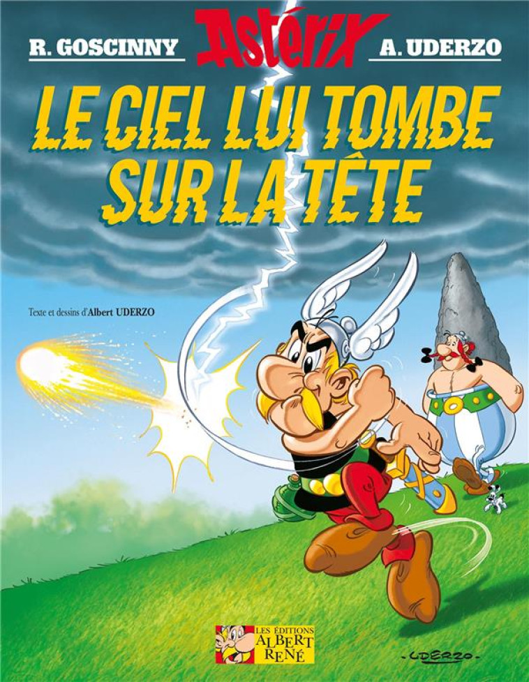 LE CIEL LUI EST TOMBE SUR LA TETE - GOSCINNY/UDERZO - Albert René (Editions)