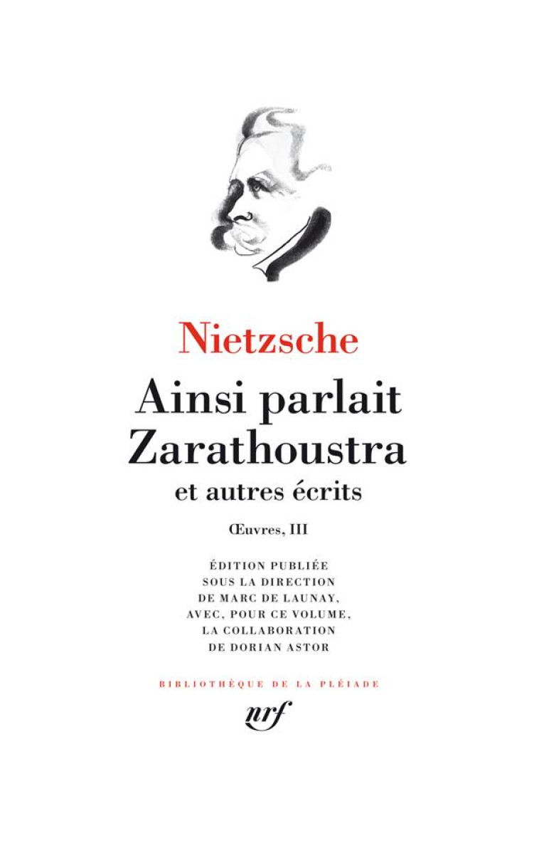 OEUVRES - VOL03 - NIETZSCHE FRIEDRICH - GALLIMARD