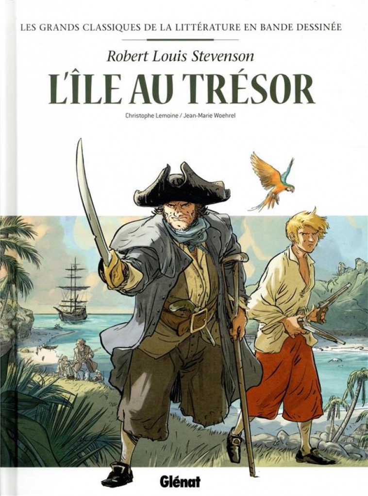 L-ILE AU TRESOR EN BD - STEVENSON/LEMOINE - GLENAT