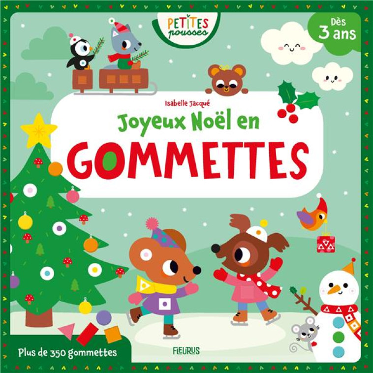 JOYEUX NOËL EN GOMETTES - JACQUE ISABELLE - FLEURUS