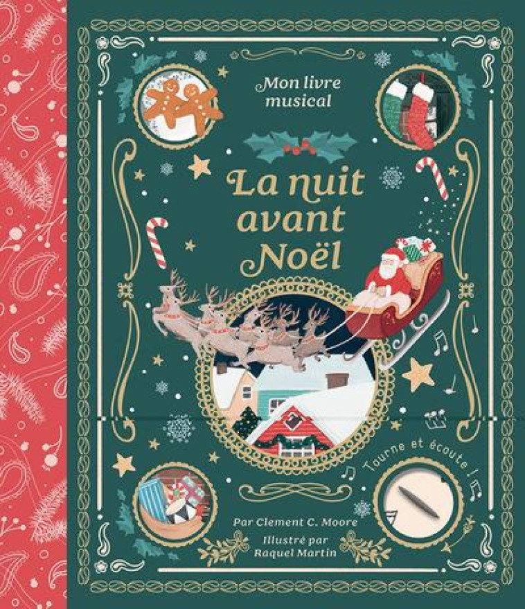 LA NUIT AVANT NOEL MON LIVRE MUSICAL - MARTIN RAQUEL - 1 2 3 SOLEIL