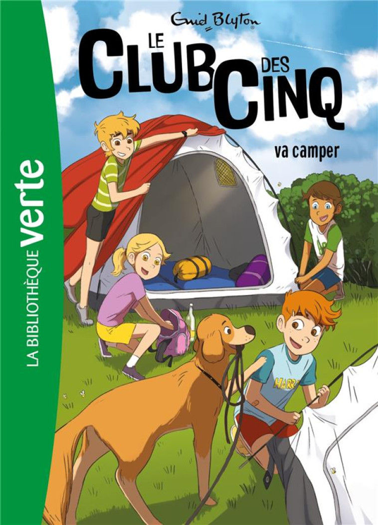 LE CLUB DES CINQ VA CAMPER T10 - BLYTON ENID - HACHETTE