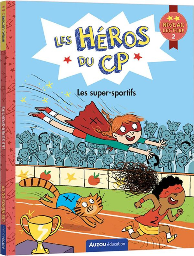 LES HEROS DU CP LES SUPER-SPORTIFS NIVEAU 2 - MARTINS/DREIDEMY - PHILIPPE AUZOU