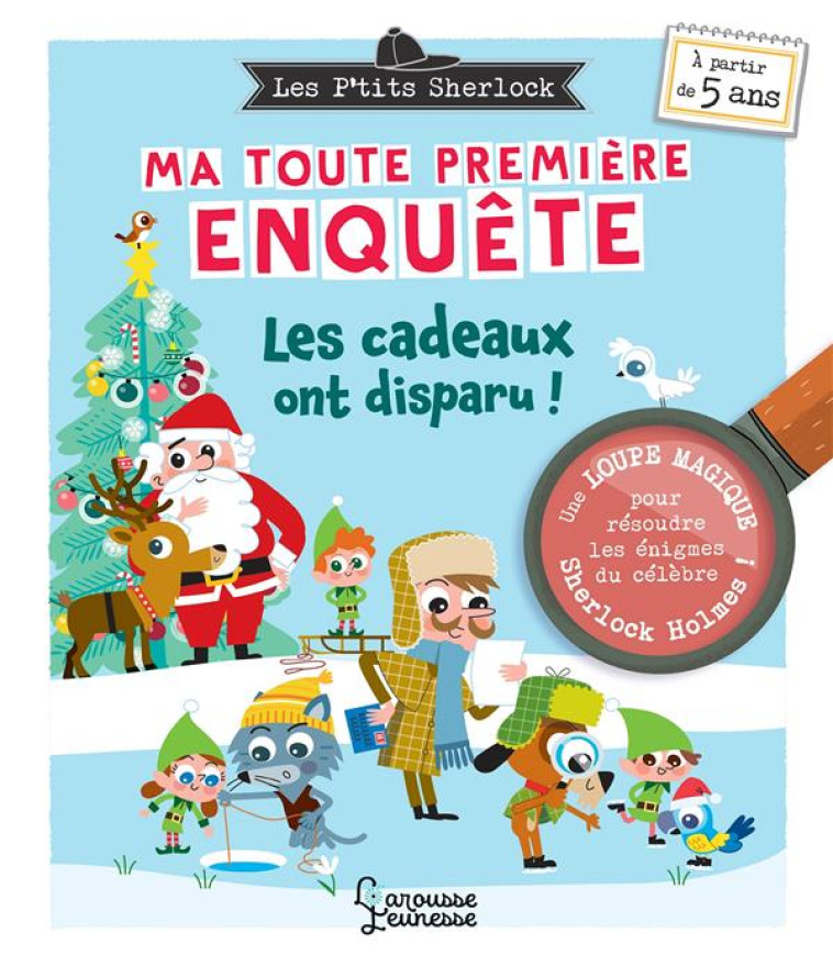 MA TOUTE PREMIERE ENQUETE - LES CADEAUX ONT DISPARU ! - LEBRUN/MORIZE - LAROUSSE