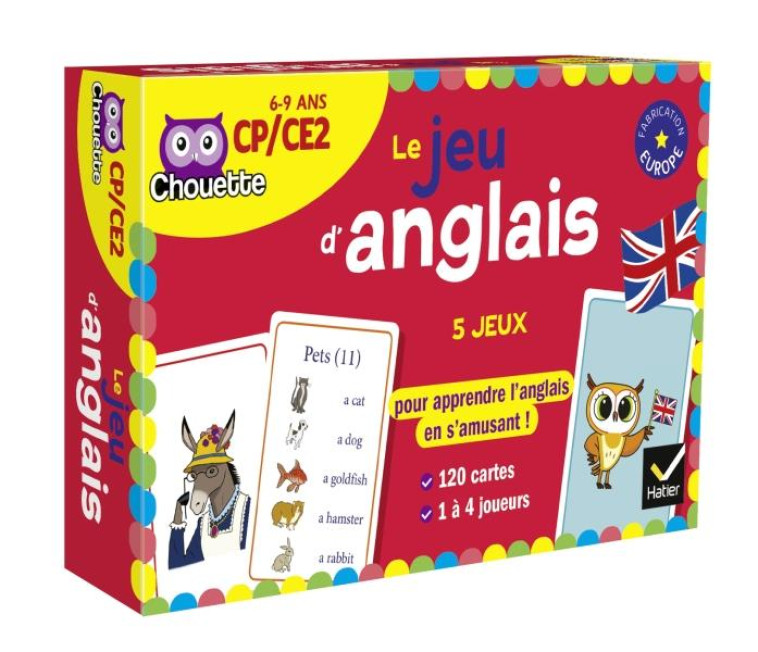 LE JEU D-ANGLAIS CP-CE2 - HERON LAURENT - HATIER SCOLAIRE