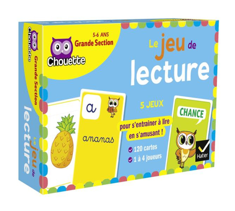 LE JEU DE LECTURE GS - AMRAM/GRISON - HATIER SCOLAIRE