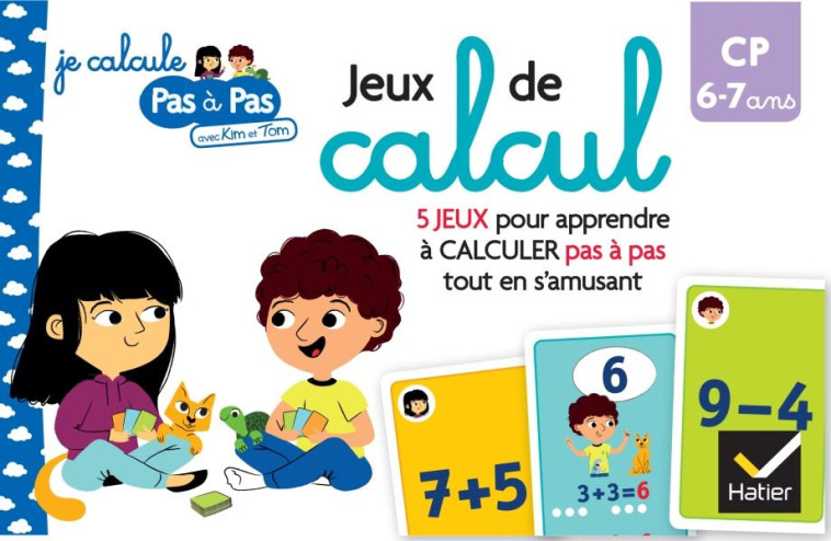 JEUX DE CALCUL CP - GARAT/VEUILLOT - HATIER SCOLAIRE