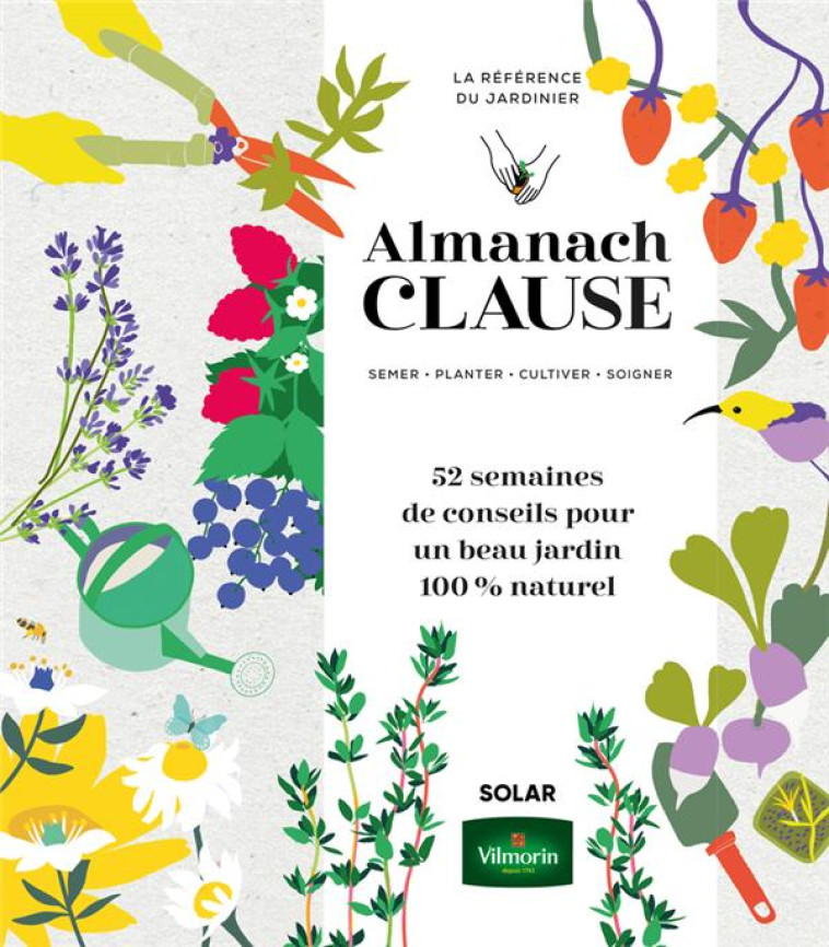 ALMANACH CLAUSE JARDIN 2024 - LE PAGE ROSENN - SOLAR