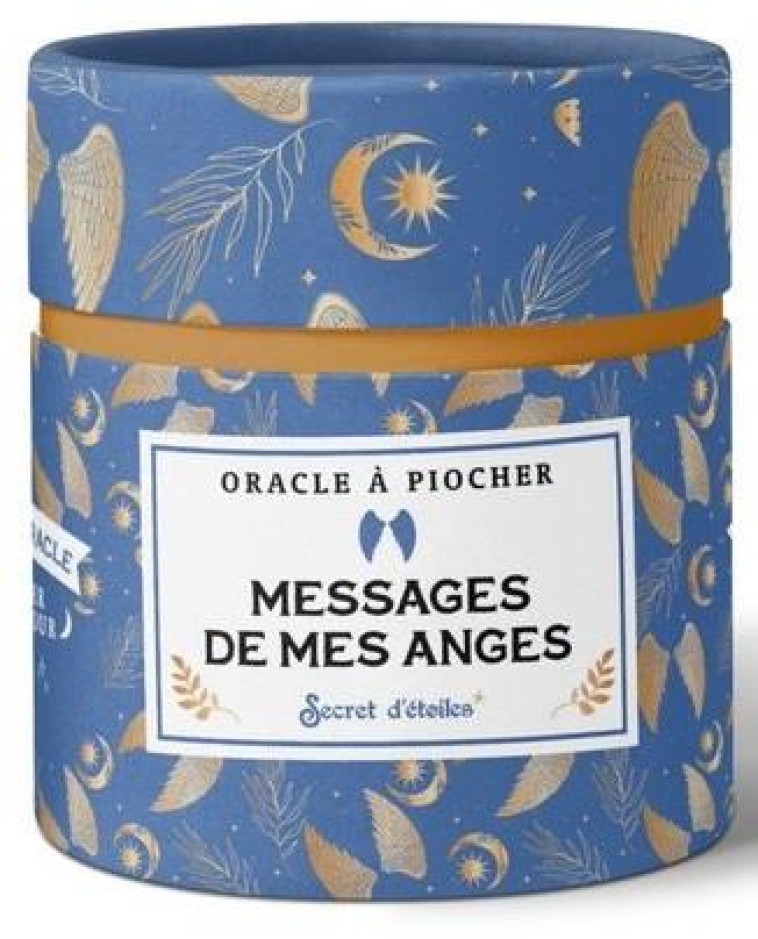 BOITE ORACLE  MESSAGES DE MES ANGES - 40 CARTES ORACLE - GENTIL SYBIL - NC