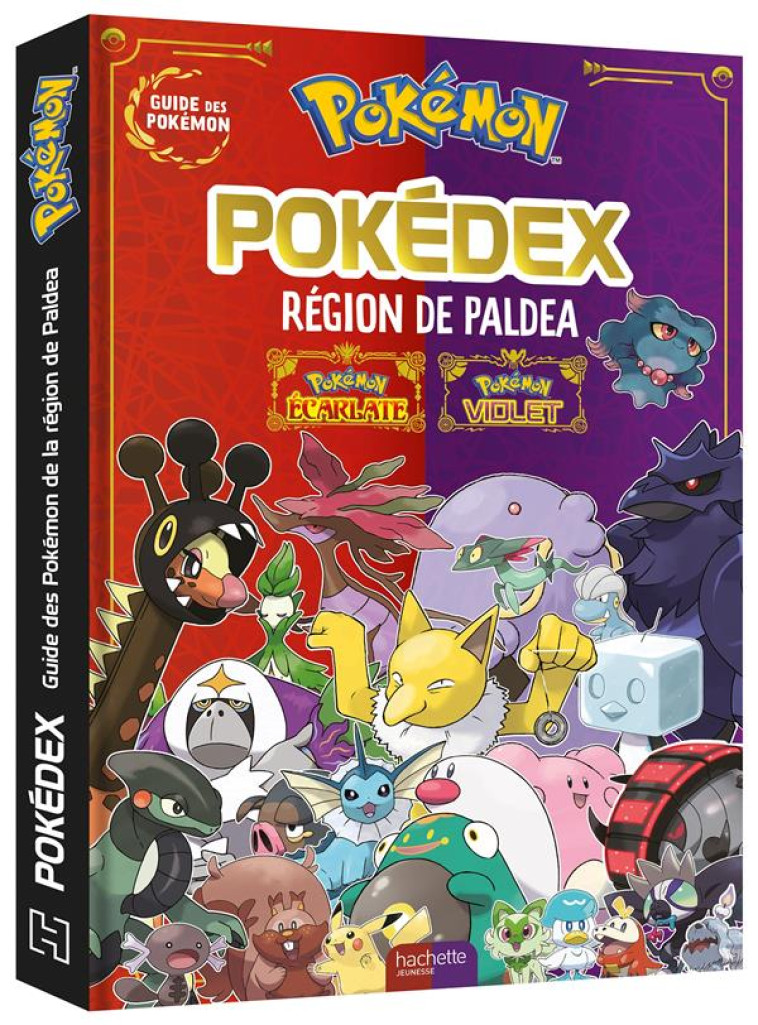 POKEMON - POKEDEX REGION DE PALDEA - XXX - HACHETTE