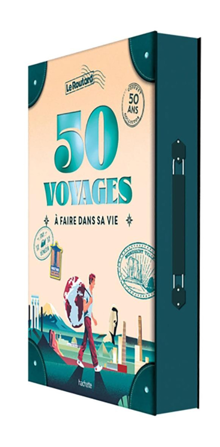 50 VOYAGES A FAIRE DANS SA VIE (EDITION COLLECTOR) - COLLECTIF - HACHETTE