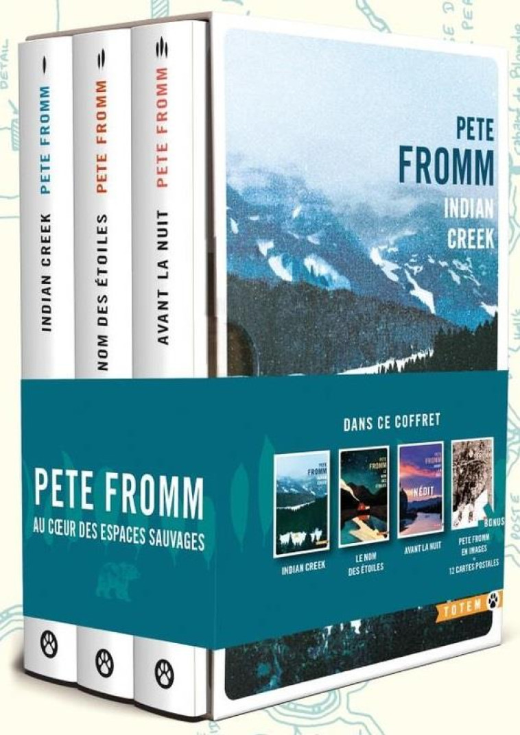 COFFRET INDIAN CREEK / LE LAC DE NULLE PART / AVANT LA NUIT - FROMM PETE - GALLMEISTER