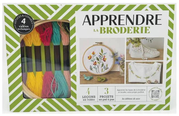 COFFRET LES BASES DE LA BRODERIE - XXX - NC