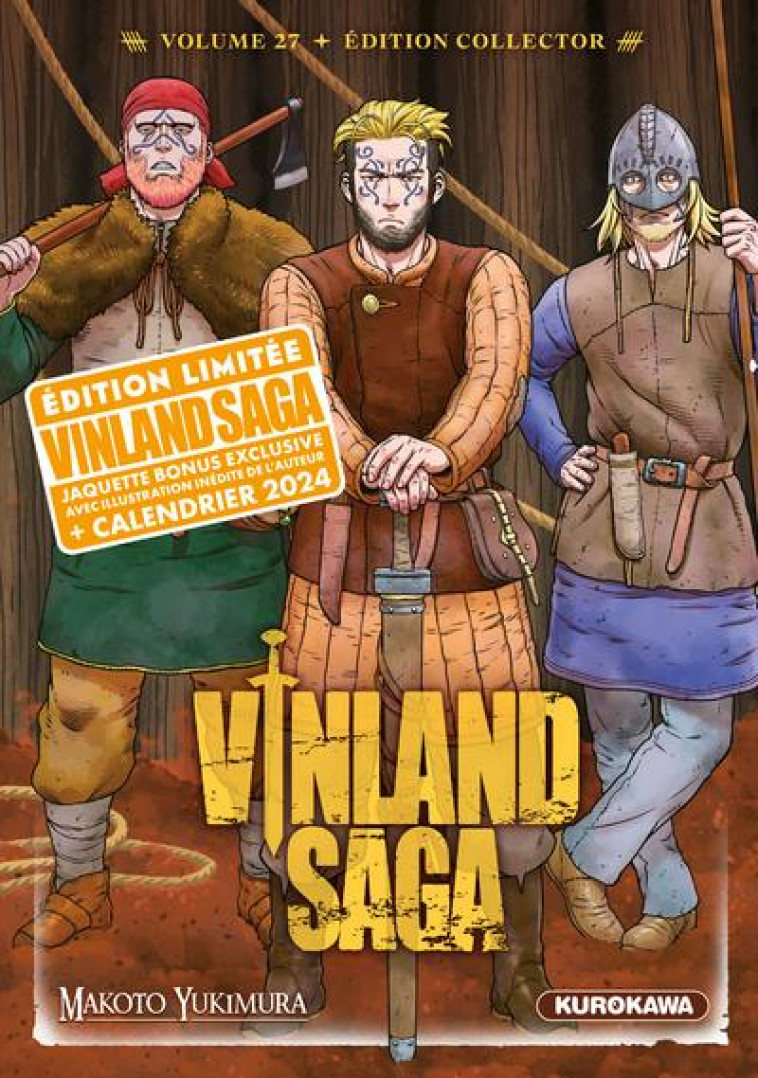 VINLAND SAGA T27 COLLECTOR - YUKIMURA MAKOTO - 48H BD