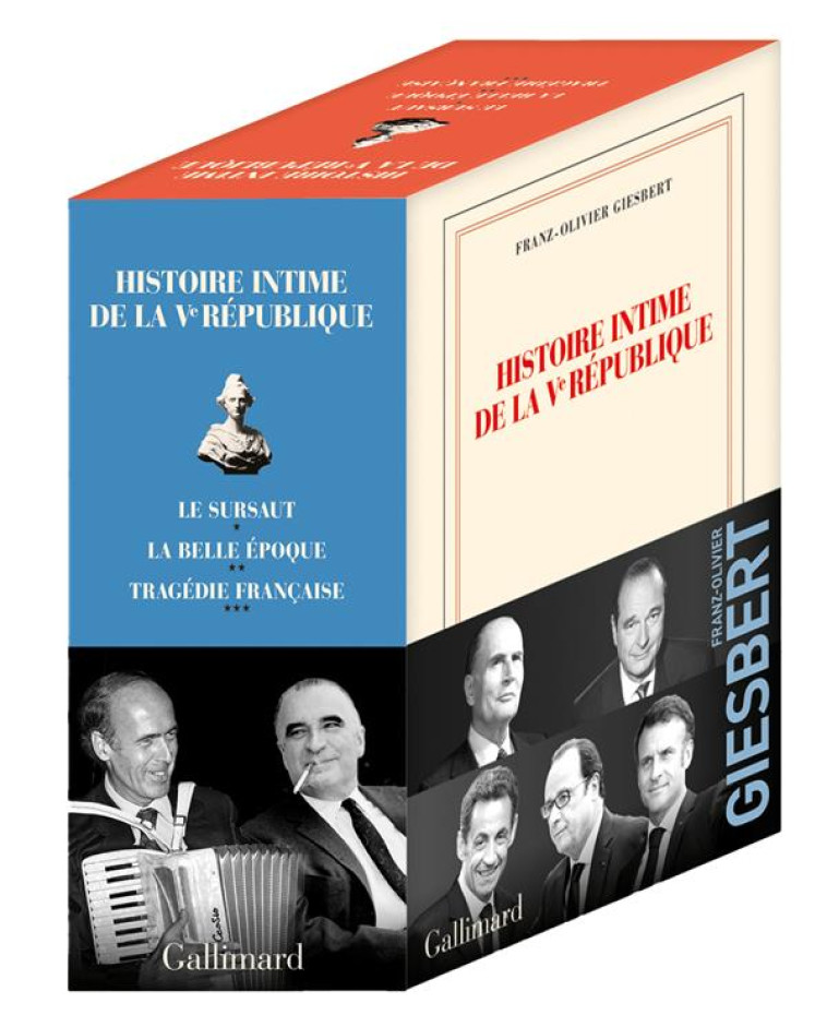 COFFRET HISTOIRE INTIME DE LA VE REPUBLIQUE 3V - GIESBERT F-O. - NC