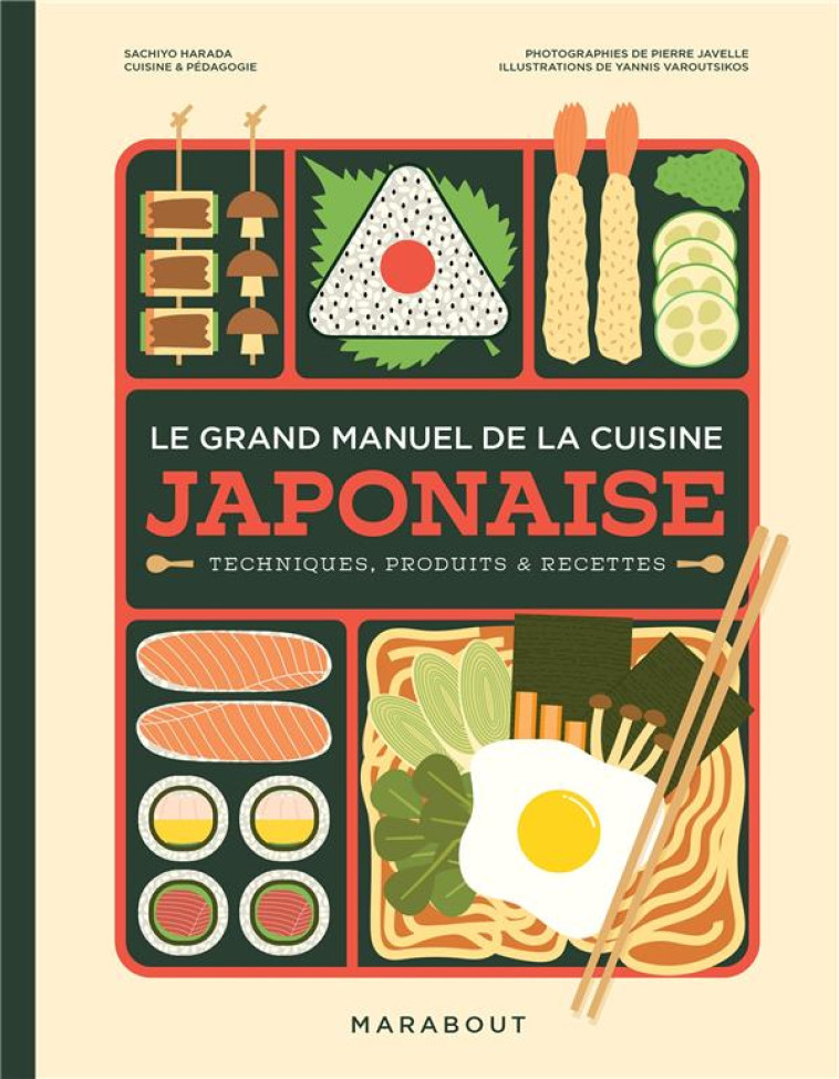 LE GRAND MANUEL DE LA CUISINE JAPONAISE - HARADA SACHIYO - MARABOUT