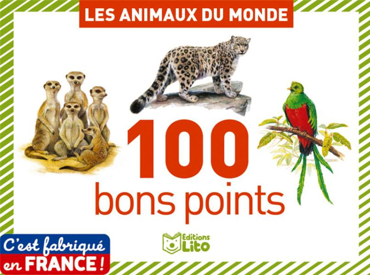 100 BONS POINTS ANIMAUX MONDE - XXX - NC