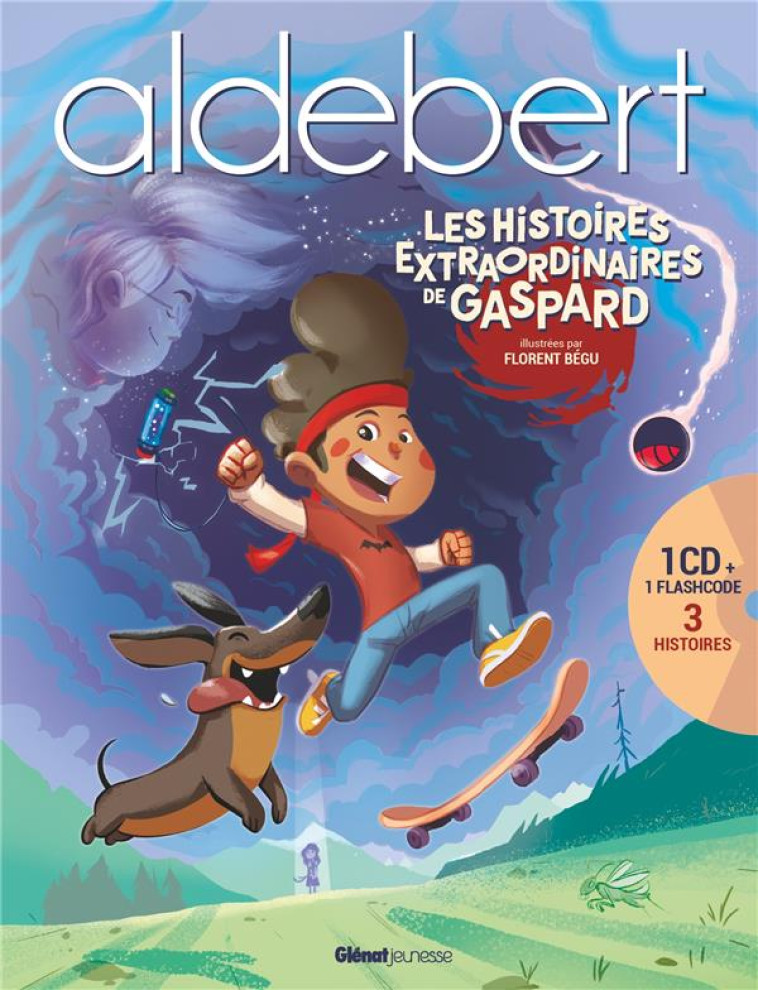 LES HISTOIRES EXTRAORDINAIRES DE GASPARD - LIVRE CD - ALDEBERT/BEGU - GLENAT